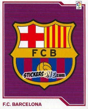 Sticker Escudo BARCELONA - Liga Spagnola 2007-2008 n. 91 - Colecciones ESTE