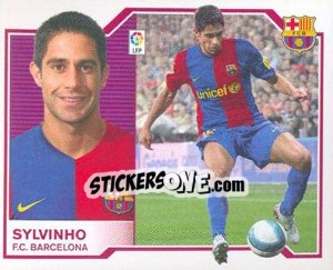 Cromo Sylvinho - Liga Spagnola 2007-2008 - Colecciones ESTE