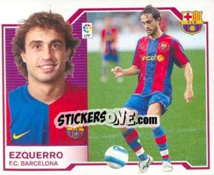 Sticker Ezquerro (Coloca) - Liga Spagnola 2007-2008 n. 114 - Colecciones ESTE