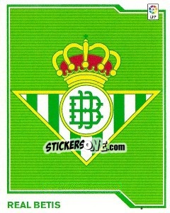 Cromo Escudo BETIS - Liga Spagnola 2007-2008 - Colecciones ESTE