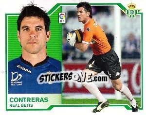 Sticker Contreras - Liga Spagnola 2007-2008 - Colecciones ESTE