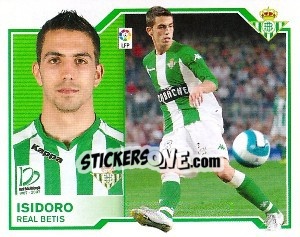 Cromo Isidoro - Liga Spagnola 2007-2008 - Colecciones ESTE