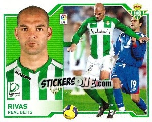 Sticker Rivas - Liga Spagnola 2007-2008 - Colecciones ESTE