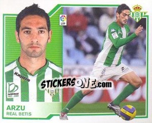 Sticker Arzu - Liga Spagnola 2007-2008 n. 133 - Colecciones ESTE