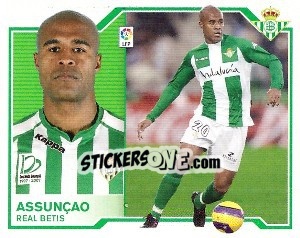 Sticker Assunçao - Liga Spagnola 2007-2008 n. 134 - Colecciones ESTE