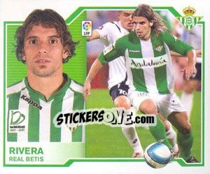 Sticker Rivera - Liga Spagnola 2007-2008 - Colecciones ESTE
