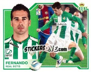 Sticker Fernando - Liga Spagnola 2007-2008 - Colecciones ESTE