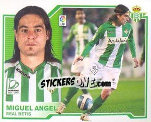 Figurina Miguel Ángel - Liga Spagnola 2007-2008 n. 139 - Colecciones ESTE