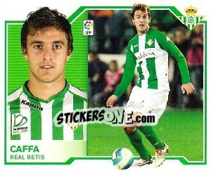 Sticker Caffa - Liga Spagnola 2007-2008 n. 141 - Colecciones ESTE