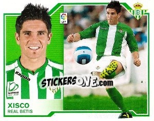 Sticker Xisco - Liga Spagnola 2007-2008 - Colecciones ESTE