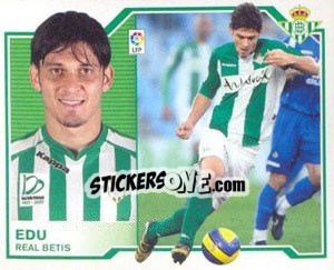 Sticker Edu - Liga Spagnola 2007-2008 n. 145 - Colecciones ESTE