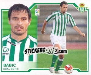 Sticker Babic (Coloca) - Liga Spagnola 2007-2008 n. 146 - Colecciones ESTE