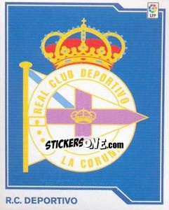 Sticker Escudo DEPORTIVO - Liga Spagnola 2007-2008 - Colecciones ESTE