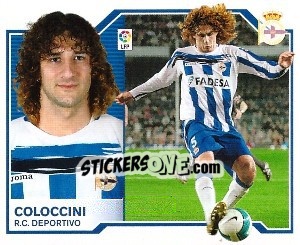 Cromo Coloccini - Liga Spagnola 2007-2008 - Colecciones ESTE