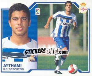 Cromo Aythami - Liga Spagnola 2007-2008 - Colecciones ESTE