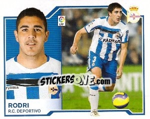 Figurina Rodri - Liga Spagnola 2007-2008 n. 160 - Colecciones ESTE