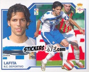 Sticker Lafita - Liga Spagnola 2007-2008 n. 164 - Colecciones ESTE