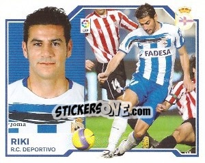 Cromo Riki - Liga Spagnola 2007-2008 - Colecciones ESTE