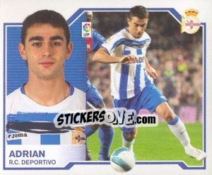 Sticker Adrián - Liga Spagnola 2007-2008 n. 174 - Colecciones ESTE