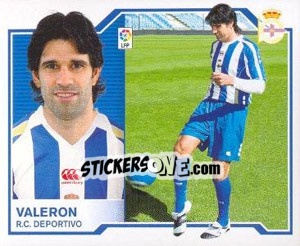 Figurina Valeron (Coloca) - Liga Spagnola 2007-2008 - Colecciones ESTE