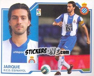 Sticker Jarque - Liga Spagnola 2007-2008 n. 188 - Colecciones ESTE