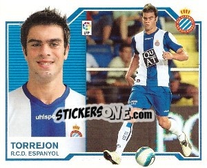 Sticker Torrejón - Liga Spagnola 2007-2008 n. 189 - Colecciones ESTE