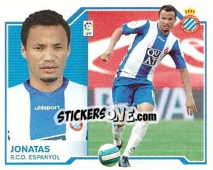 Sticker Jonatás - Liga Spagnola 2007-2008 n. 195 - Colecciones ESTE