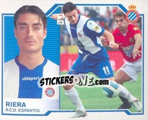 Cromo Riera - Liga Spagnola 2007-2008 - Colecciones ESTE