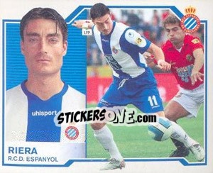 Sticker Riera - Liga Spagnola 2007-2008 n. 199 - Colecciones ESTE