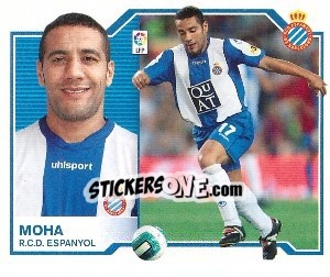 Cromo Moha - Liga Spagnola 2007-2008 - Colecciones ESTE