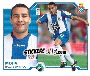 Sticker Moha - Liga Spagnola 2007-2008 n. 200 - Colecciones ESTE