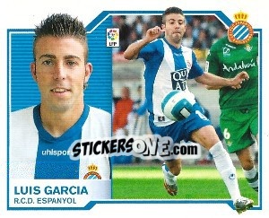 Sticker Luis García - Liga Spagnola 2007-2008 n. 203 - Colecciones ESTE