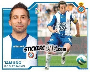 Sticker Tamudo - Liga Spagnola 2007-2008 n. 204 - Colecciones ESTE