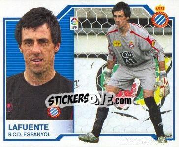 Sticker Lafuente (Coloca) - Liga Spagnola 2007-2008 n. 205 - Colecciones ESTE