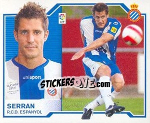 Sticker Serrán (Coloca) - Liga Spagnola 2007-2008 n. 206 - Colecciones ESTE