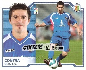 Figurina Contra - Liga Spagnola 2007-2008 - Colecciones ESTE