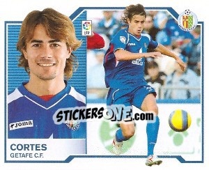 Cromo Cortés - Liga Spagnola 2007-2008 - Colecciones ESTE