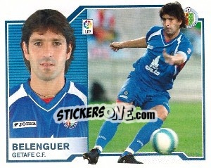 Sticker Belenguer - Liga Spagnola 2007-2008 - Colecciones ESTE