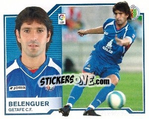 Sticker Belenguer - Liga Spagnola 2007-2008 n. 218 - Colecciones ESTE