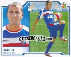 Cromo Mario - Liga Spagnola 2007-2008 - Colecciones ESTE