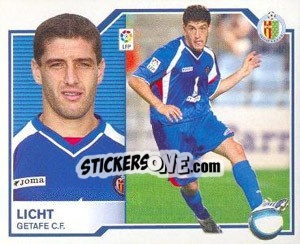 Sticker Licht - Liga Spagnola 2007-2008 - Colecciones ESTE