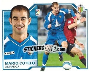 Cromo Mario Cotelo - Liga Spagnola 2007-2008 - Colecciones ESTE