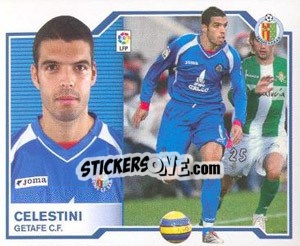 Cromo Celestini - Liga Spagnola 2007-2008 - Colecciones ESTE