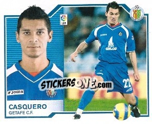 Cromo Casquero - Liga Spagnola 2007-2008 - Colecciones ESTE