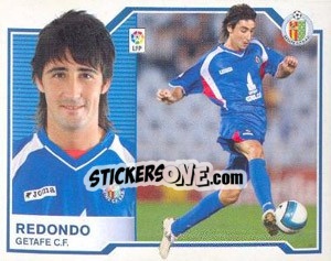Sticker Redondo - Liga Spagnola 2007-2008 n. 224 - Colecciones ESTE