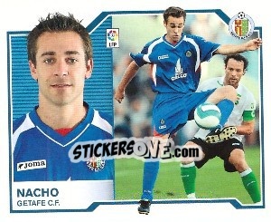 Sticker Nacho - Liga Spagnola 2007-2008 n. 227 - Colecciones ESTE