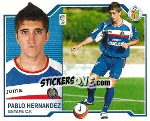 Sticker Pablo Hernández - Liga Spagnola 2007-2008 n. 229 - Colecciones ESTE