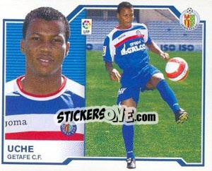 Sticker Uche (Coloca) - Liga Spagnola 2007-2008 n. 233 - Colecciones ESTE