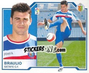 Cromo Braulio (Coloca) - Liga Spagnola 2007-2008 - Colecciones ESTE