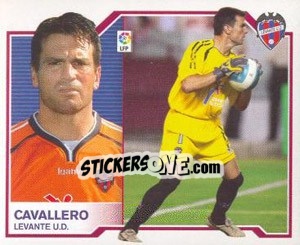 Sticker Cavallero - Liga Spagnola 2007-2008 n. 244 - Colecciones ESTE